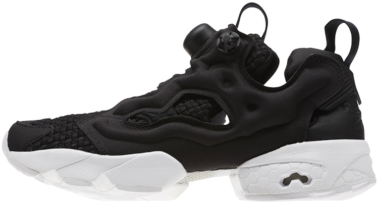 (Women) Reebok Instapump Fury Woven Running Shoes Black/White CM9791 Buy (Women) Reebok Instapump Fury Woven Running Shoes Black/White CM9791