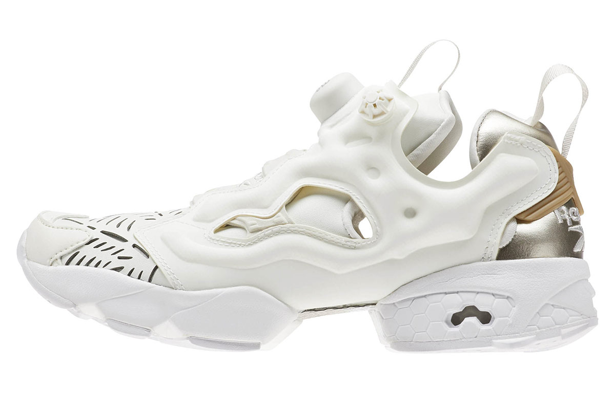 (Women) Reebok Instapump Fury Cutouts Running Shoes White CM9817