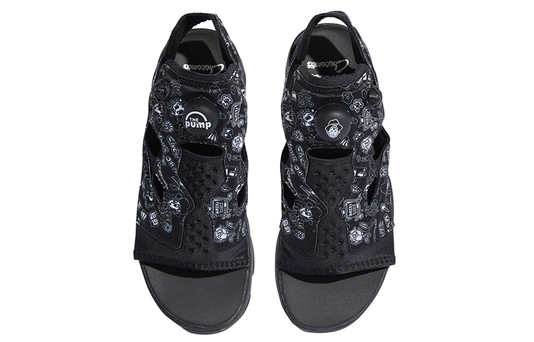 Purchase (W) Reebok Instapump Fury Sandal ''Nero Bianco'' FW6018