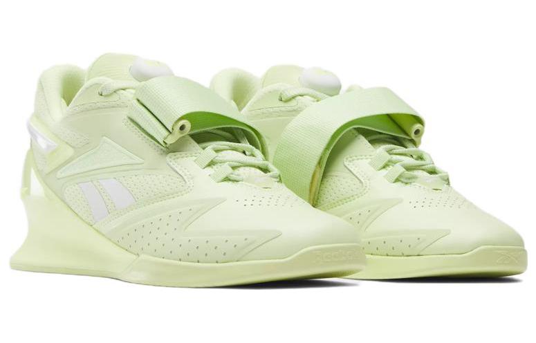 Shop Reebok Legacy Lifter 3 舉重 防滑支撐平衡 低筒 訓練鞋 女款 黃色