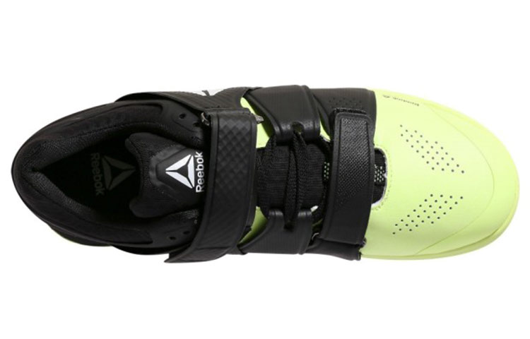 Shop Reebok Legacy Lifter 防滑運動跑步鞋 女款 黑黃