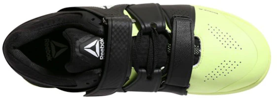 Shop Reebok Legacy Lifter 防滑運動跑步鞋 女款 黑黃