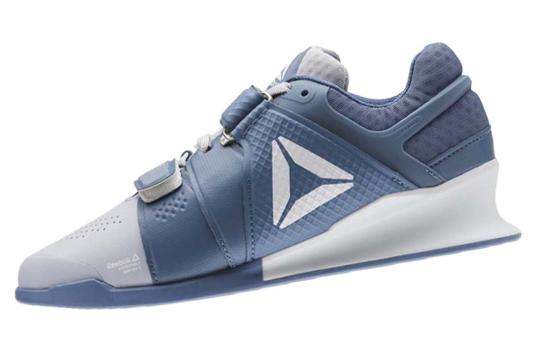 Lookbook Reebok Legacy Lifter 舒適耐磨低筒舉重鞋 女款 灰藍