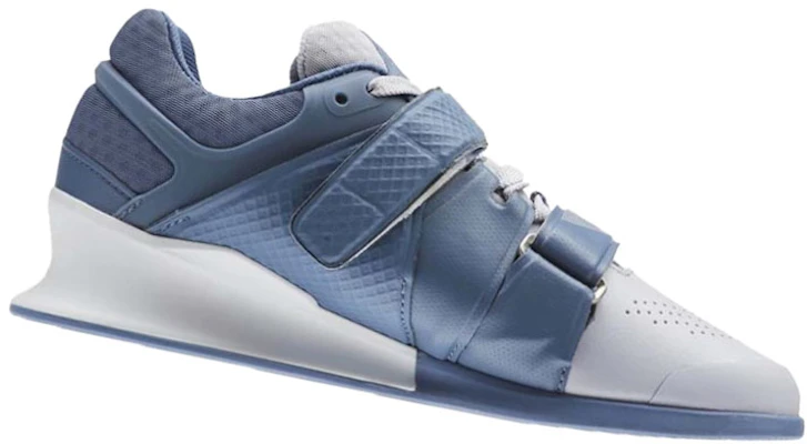 Reebok Legacy Lifter 舒適耐磨低筒舉重鞋 女款 灰藍 Shop Reebok Legacy Lifter 舒適耐磨低筒舉重鞋 女款 灰藍