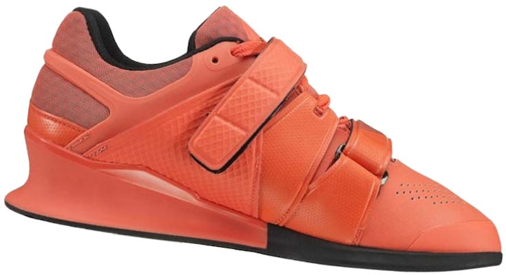 Reebok Legacy Lifter 舒適輕便耐磨低幫舉重鞋 女款 橙 Shop Reebok Legacy Lifter 舒適輕便耐磨低幫舉重鞋 女款 橙