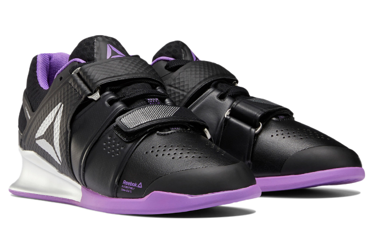 Shop (W) 리복 레거시 리프터 로우탑 역도화 블랙/퍼플 (Reebok Legacy Lifter) DV6231