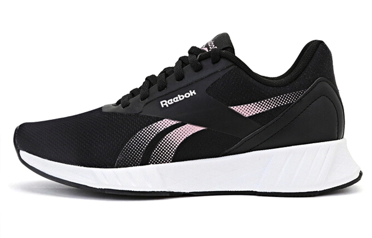 (W) Reebok Lite Plus 2.0 Shoes Black/Pink/White