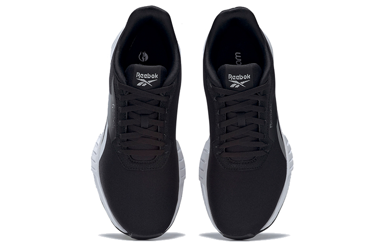 Shop Reebok Lite Plus 2.0 女款 黑白銀 跑步鞋