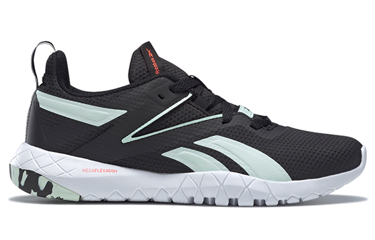 Order (W) Reebok Mega Flexagon ''Noir Blanc Bleu'' FX1896