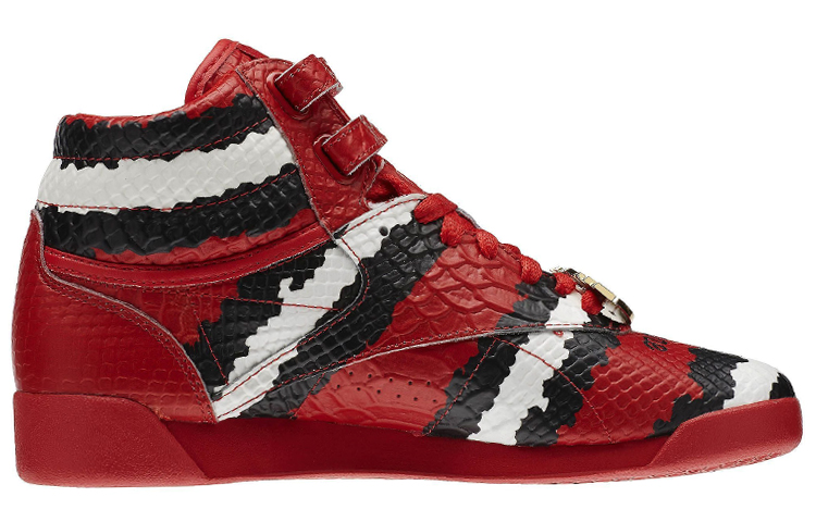 (W) Reebok Melody Ehsani Freestyle Hi 'Red Black' 圖 2