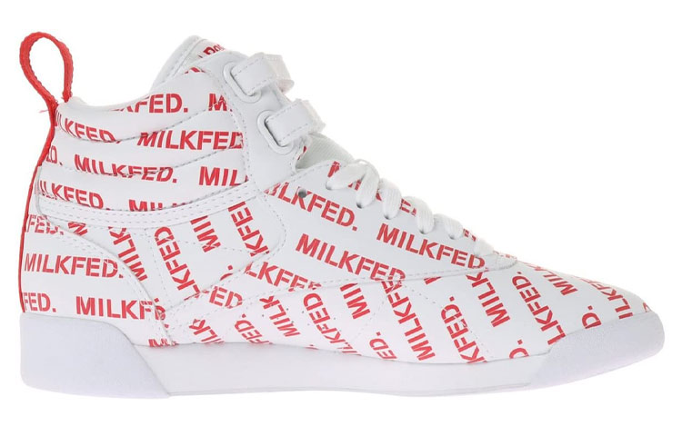 (W) Reebok Milkfed Freestyle Hi 'White Red CMFT' 圖 2