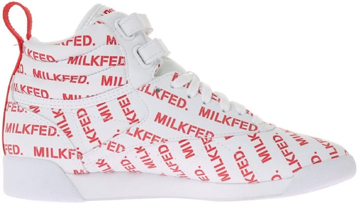 (Women) Reebok Milkfed x Freestyle Hi 'White Red Comfort' CN4555 Order (Women) Reebok Milkfed x Freestyle Hi 'White Red Comfort' CN4555