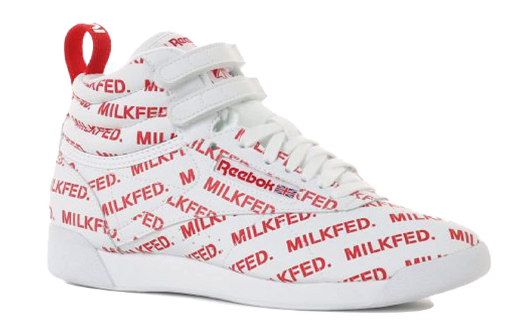(W) Reebok Milkfed Freestyle Hi 'White Red CMFT' 圖 3