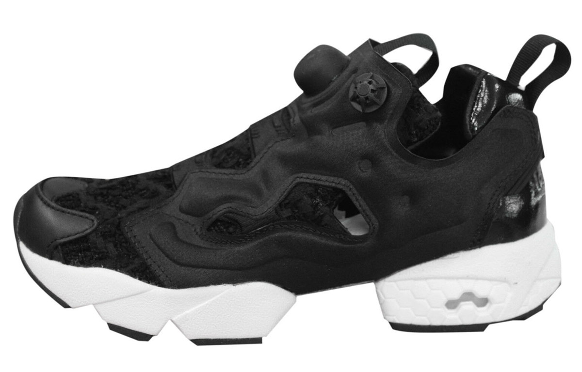 (Women) Reebok Naked x Instapump Fury Sc Shoes Black/ 'White' V70166