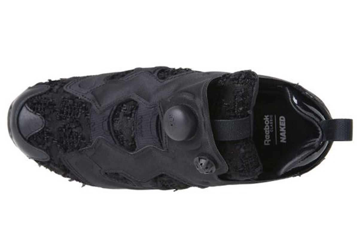 Lookbook (W) リーボック Naked x インスタポンプフューリー SC 黒/白 V70166