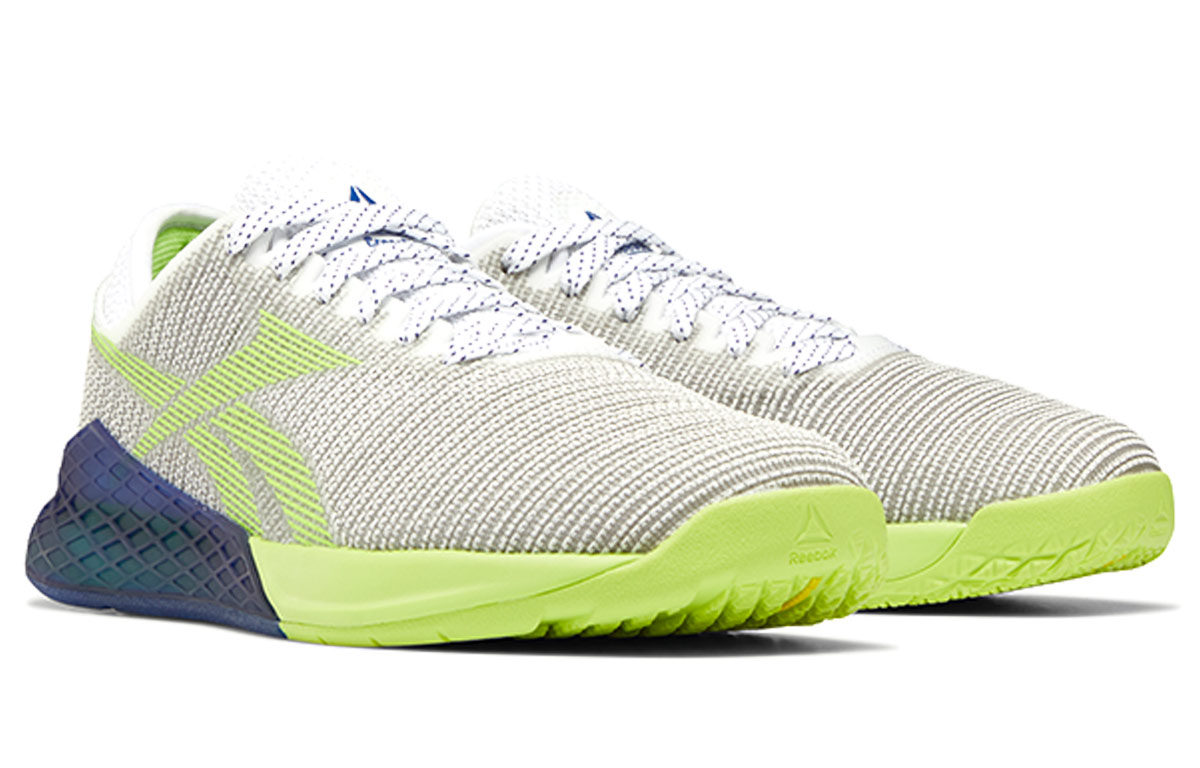 Lookbook (W) Reebok Nano 9.0 'Gris Amarillo Azul' EG3296