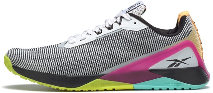 (W) リーボック ナノ X1 グリット 白黒ピンク H02865 Buy (W) リーボック ナノ X1 グリット 白黒ピンク H02865