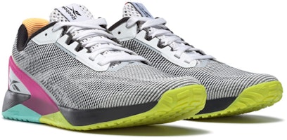 (W) 리복 나노 X1 그릿 "화이트 블랙 퍼슛 핑크" H02865 Lookbook (W) 리복 나노 X1 그릿 "화이트 블랙 퍼슛 핑크" H02865