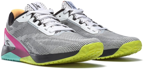 (W) リーボック ナノ X1 グリット 白黒ピンク H02865 Lookbook (W) リーボック ナノ X1 グリット 白黒ピンク H02865