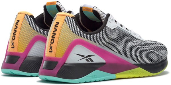 (W) リーボック ナノ X1 グリット 白黒ピンク H02865 Shop (W) リーボック ナノ X1 グリット 白黒ピンク H02865