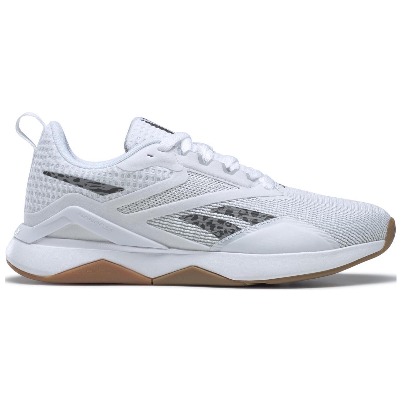 Order (W) Reebok Nanoflex TR 20 ''Wit Zwart Rubber Gum'' HQ4224