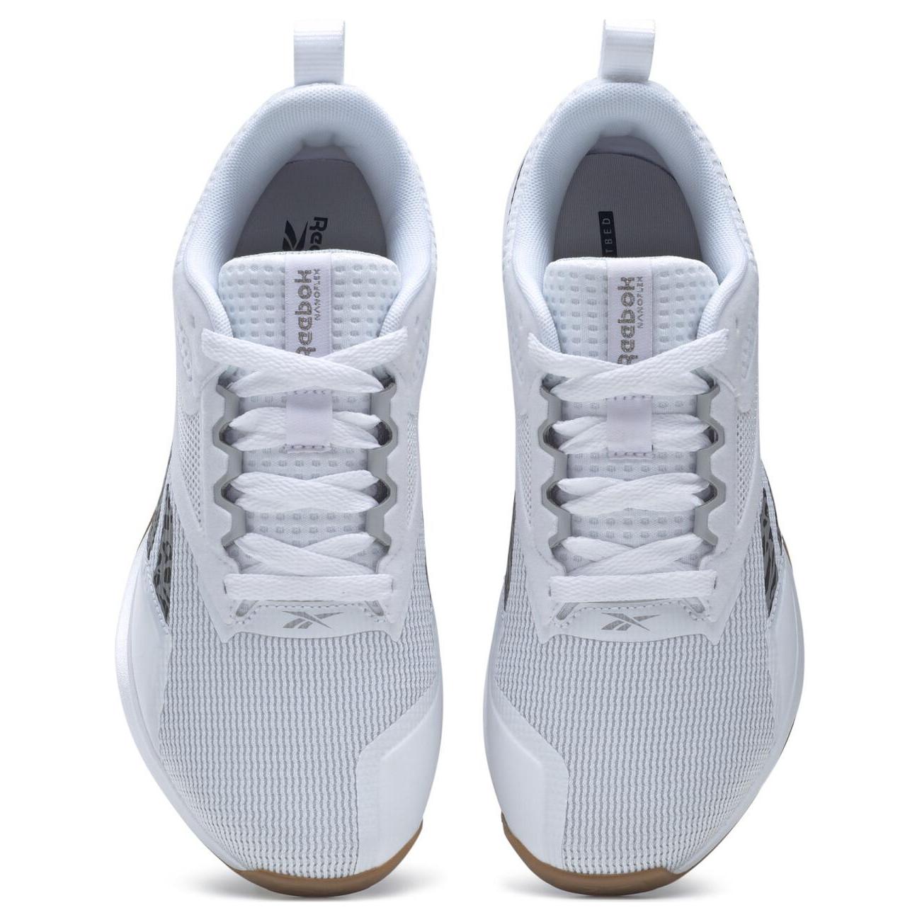 Lookbook (W) Reebok Nanoflex TR 20 ''Wit Zwart Rubber Gum'' HQ4224