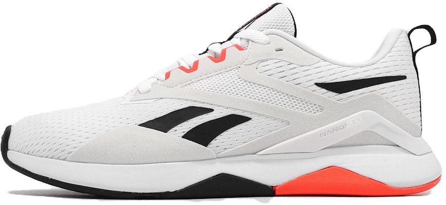 (W) 리복 나노플렉스 TR 2 화이트 블랙 오렌지 100074545 Buy (W) 리복 나노플렉스 TR 2 화이트 블랙 오렌지 100074545