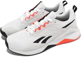 (W) Reebok Nanoflex TR 2 'Blanco Negro Naranja Flare' 100074545 Lookbook (W) Reebok Nanoflex TR 2 'Blanco Negro Naranja Flare' 100074545