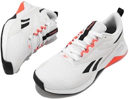 (W) Reebok Nanoflex TR 2 'Blanco Negro Naranja Flare' 100074545 Shop (W) Reebok Nanoflex TR 2 'Blanco Negro Naranja Flare' 100074545