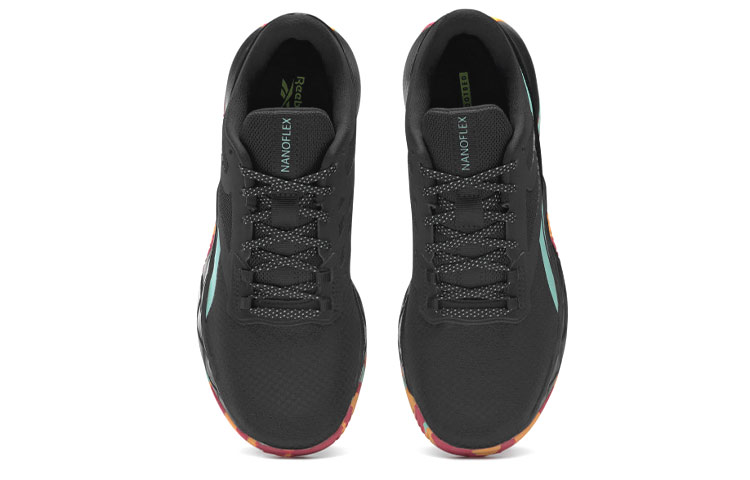 Shop (W) Reebok Nanoflex TR 'Negro Rojo Amarillo' GX7552