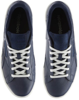 Reebok NPC UK Leather 減震耐磨防滑 低筒休閒板鞋 女款 海軍藍 Lookbook Reebok NPC UK Leather 減震耐磨防滑 低筒休閒板鞋 女款 海軍藍