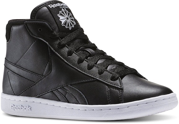 Reebok Npc Uk Mid 女款 黑色 平底鞋 Lookbook Reebok Npc Uk Mid 女款 黑色 平底鞋