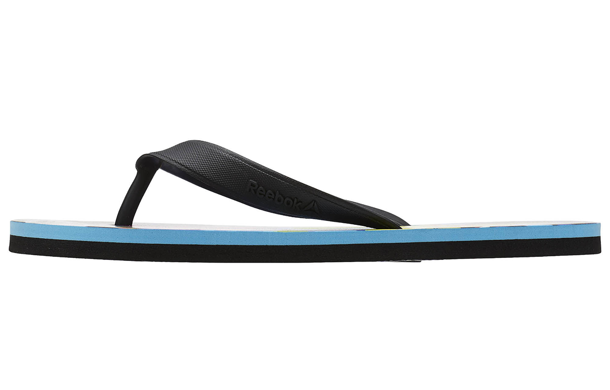 (Women) Reebok Others Sports slippers 'Black Blue' BD5213