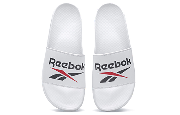 (W) Reebok Others Sports slippers 'White Navy Blue Red' 圖 4