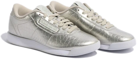 Order Reebok點點公主 舒適耐磨防滑 低筒休閒板鞋 女款 銀