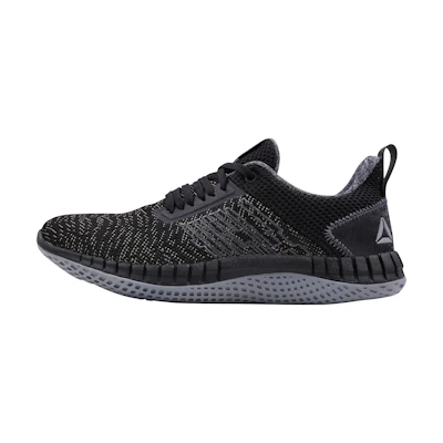 (W) Reebok Print Run 'Winter Black'