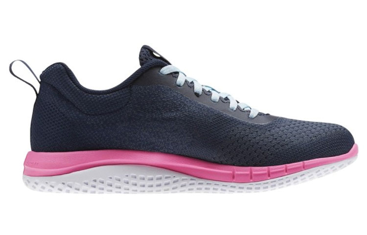 Order (W) Reebok Print Run Prime Ultraknit 'Biru Pink' Sneakers Wanita & Pria BS9112