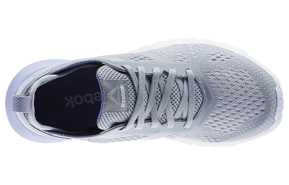 Shop (W) リーボック プリントスムーズ クリップ ULTK グレー ローカット ランニング BS8581