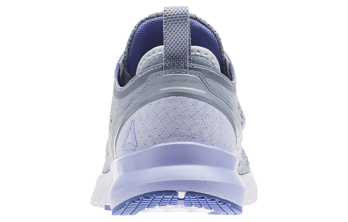 Purchase (W) リーボック プリントスムーズ クリップ ULTK グレー ローカット ランニング BS8581