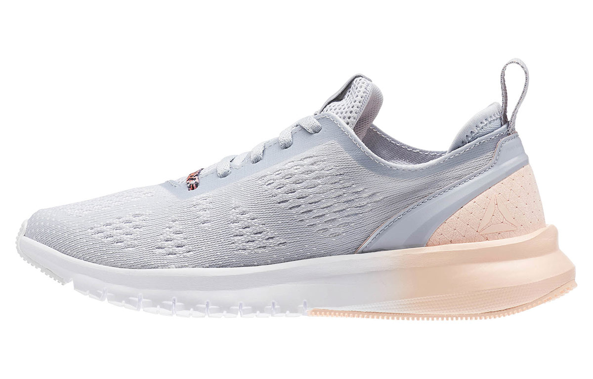 (Women) Reebok Print Smooth Clip Ultraknit 'Grey Pink' BS8584