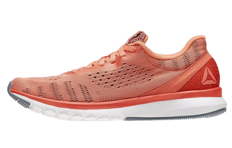 (W) Reebok Print Smooth Ultraknit 'Lightweight Low-Top Running Orange'