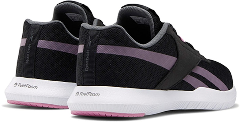 (W) Reebok Reago Essential 2.0 'Hitam Putih Ungu' EH3206 Shop (W) Reebok Reago Essential 2.0 'Hitam Putih Ungu' EH3206
