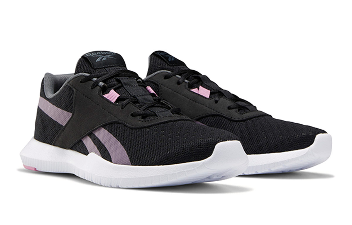 Lookbook (W) Reebok Reago Essential 2.0 ''Schwarz Weiß Lila'' EH3206
