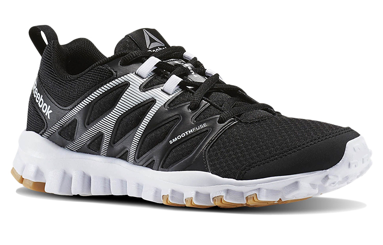 Lookbook (W) Reebok Realflex Train 4.0 'Negro Plateado' BD5044