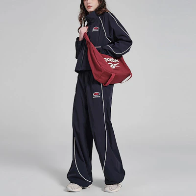 (W) Reebok 复古撞色拉链短款夹克 - 海军蓝 24SRC104WGN2 Shop (W) Reebok 复古撞色拉链短款夹克 - 海军蓝 24SRC104WGN2