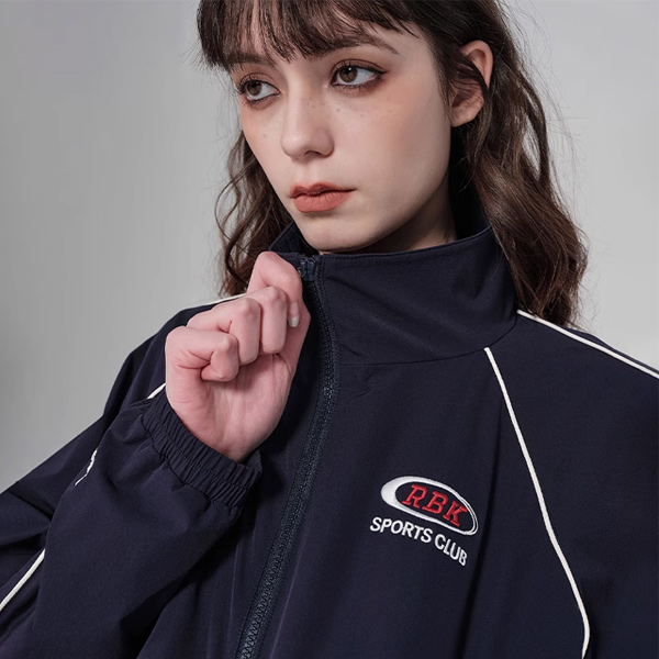 Purchase (W) Reebok 复古撞色拉链短款夹克 - 海军蓝 24SRC104WGN2