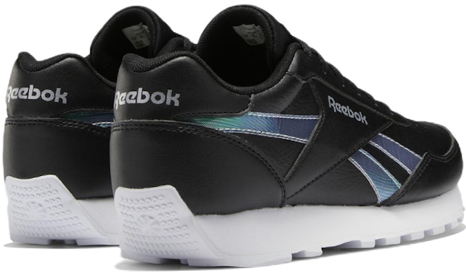 Reebok Rewind Run 舒適輕便跑步鞋 女款 黑藍 Shop Reebok Rewind Run 舒適輕便跑步鞋 女款 黑藍