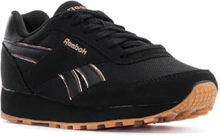 Lookbook Reebok Rewind Run 低筒耐磨跑步鞋 女款 黑金