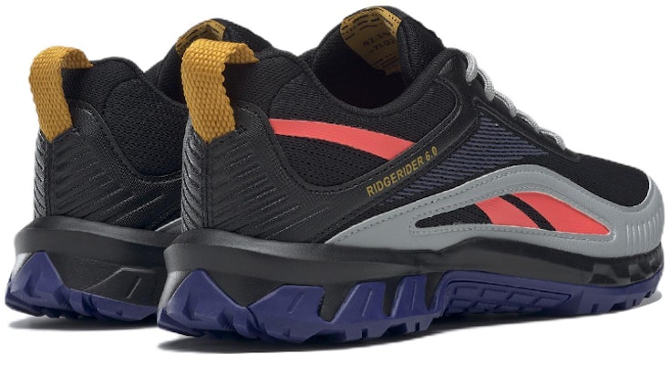 Reebok Ridgerider 6 減震耐磨防滑 低幫 跑步鞋 女款 黑灰 Shop Reebok Ridgerider 6 減震耐磨防滑 低幫 跑步鞋 女款 黑灰