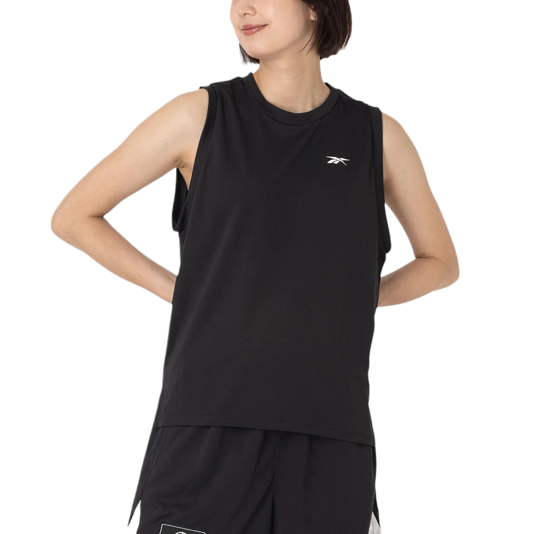(Women) Reebok RIVER BB Mesh Tank Top Casual Comfort Round-Neck Vest. RE1759EW041602